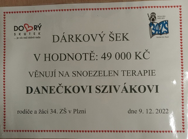 Vánoční jarmark 34. základní školy Plzeň