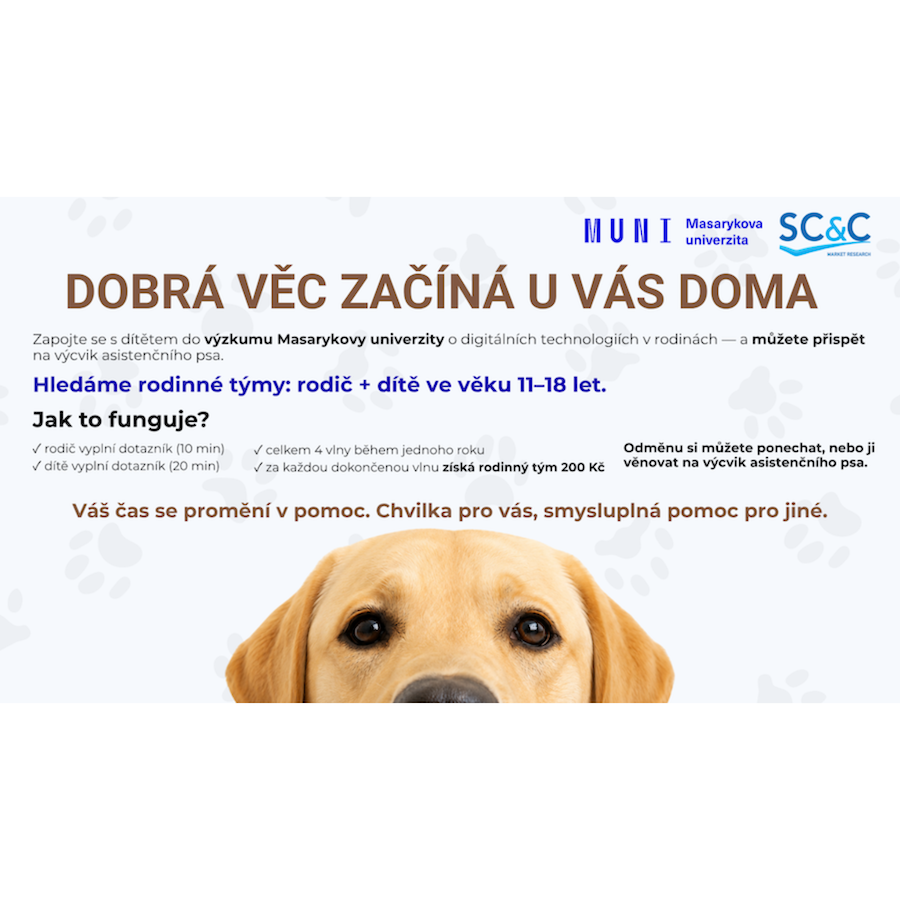 Dobrá věc začíná u vás doma